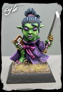Wasabi Goblin Geisha by Cyb