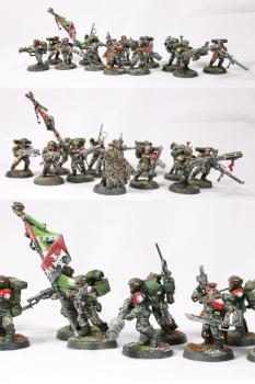 Imperial Guard Squad 40K by Nedar