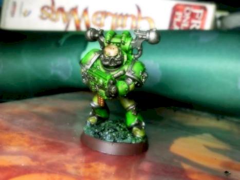 Plague Marine, Nuke by ravenkrus