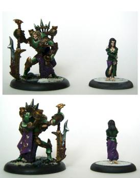 Goreshade and Deathwalker by MrHappyPants