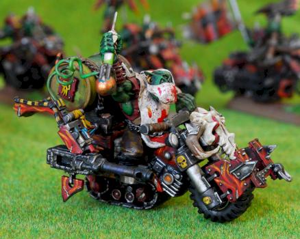 Kustom Painboy on a bike by Catattafish