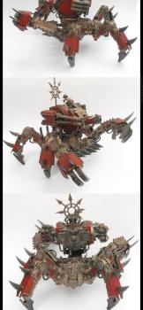 chaos space marines defiler by Emma Robinson