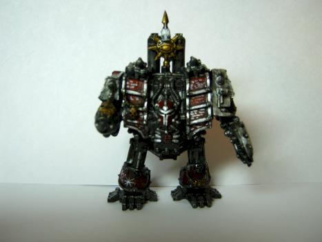 Word Bearers Dreadnought by Hayashi1
