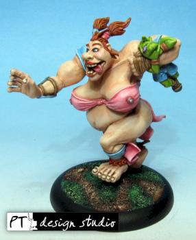 Micheline Bloodbowl ogress by ptdesignstudio