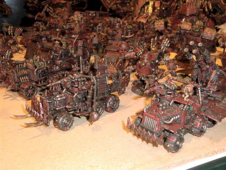 Evil Sunz Ork Army by Logan2606