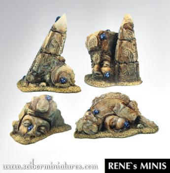 Egyptian Ruins Terrain by rene
