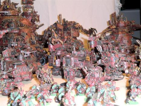 Evil Sunz Ork Army by Logan2606