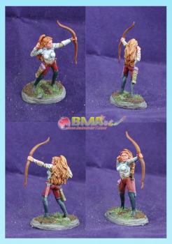 Draksword female archer by belminiart