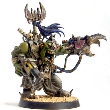 Ork Warboss by Brushbane