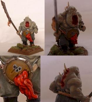 Ogre Maneater of Nurgle (Bull Conversion) by Oskar Maxon