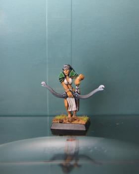 Female with bow repost by Tatoshka