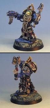 Space Marine Chaplain by Celthulhu