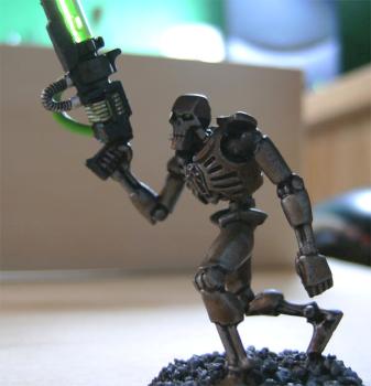 Necron Warrior by Ouze