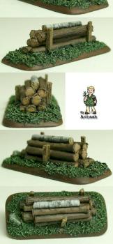 Tas de bois echelle 15mm by Antaak