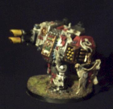 grey knight fire support dreadnaught by SAINTG