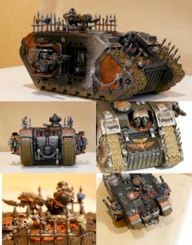 Chaos Land Raider by FrenchHammer