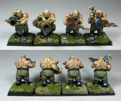 4 Ogre kingdom leadbelchers by caomao777