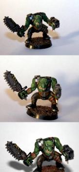 My First Painted Ork by Grobocop88