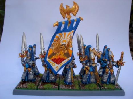 High Elf Swordmasters by terryanddeidra