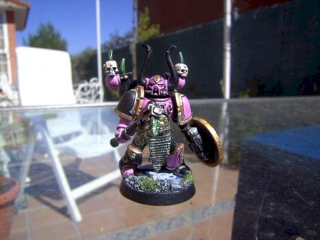 Chaos Space marine Slaanesh by Akore