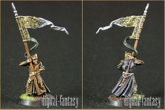 Haldir Elven Battle Standard Bearer by Kelina