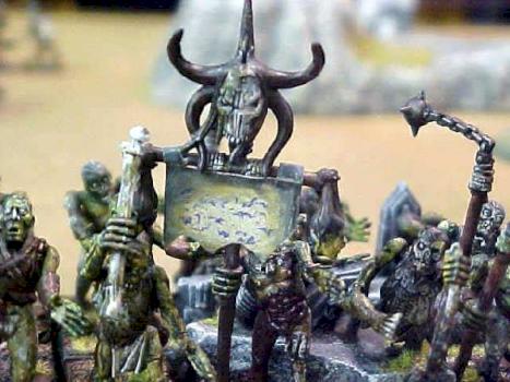 Zombies with Custom standard by Duckteasah