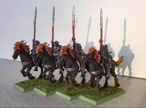 Dark Elf Dark Riders by longbow