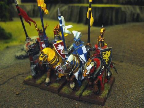 Bretonnian Knights by ChosenStudios