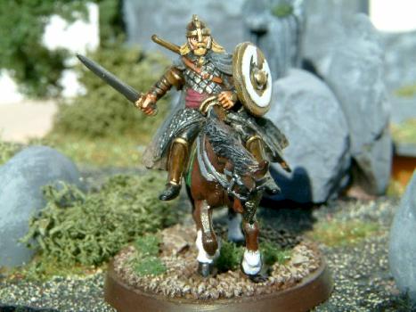 A Rider of Rohan with Sword by Laran