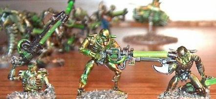 guerriers nécron by the poulpe