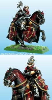 Bretonnian Duke with axe by GuillaumeLeCourageux