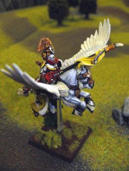 Bretonnian Lord on Pegesus by ChosenStudios