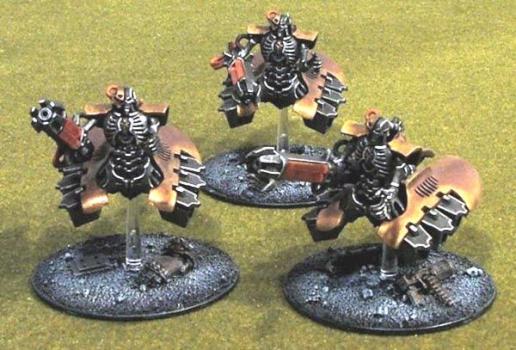 Necron Destroyers by toyogre
