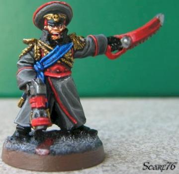 Imperial Guard - Ice Warriors of Valhalla - Lieutenant by scarf76