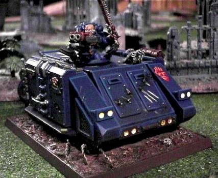 Crimson Fists - Old School Rhino by DM11