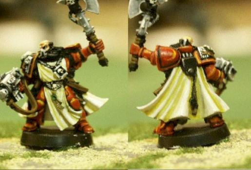 Anteus, Capt.Blood angel by Ledwarf