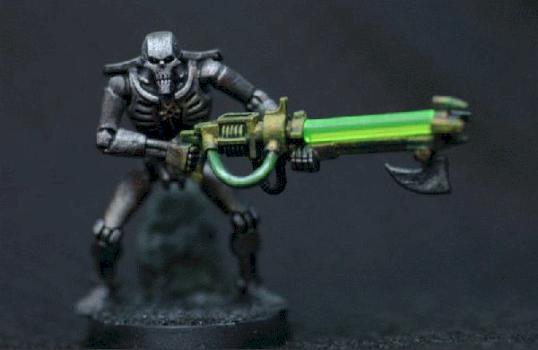Necron Warrior by TzeentchianGod