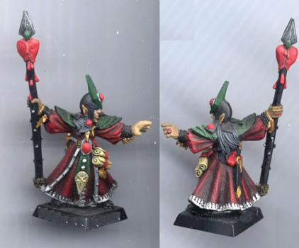 Another old Dark Elf by Paul Blue