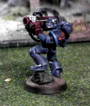 Crimson Fists Missile Launcher Guy by DM11