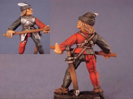 Bernese pikeman by Rene le Bon
