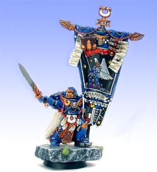 Ultramarines Standard bearer by MrKlipp