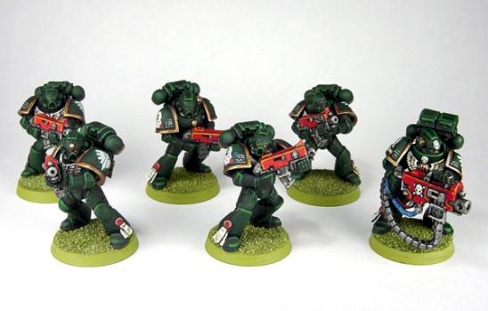Dark Angel Space Marines by Spartanacus