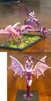 Daemonic legion of Slaanesh by Cinder