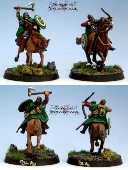Riders of Rohan I - front and rear view by Starfall