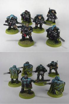 Dark Angel Space Marine Scouts by Spartanacus