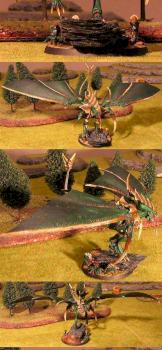 Winged Hive Tyrant by CDante