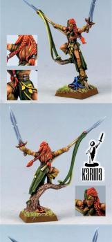 WARHAMMER Wood Elf Wardancer Lord by Karina