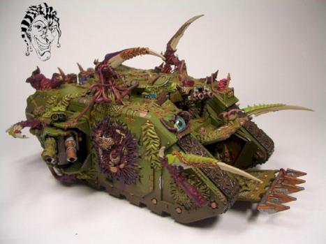 Land Raider Nurgle by Pintores del Caos