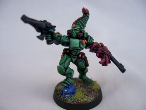 Striking Scorpion Exarch by Stradinator