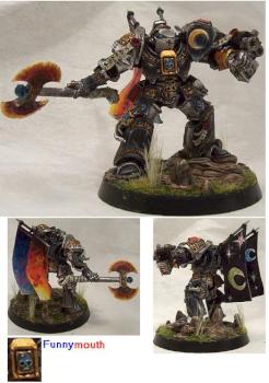 kronos, grey knight of the emps forest by funnymouth